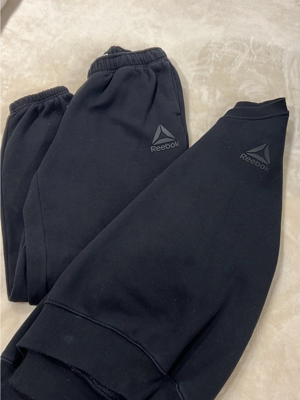 Reebok Black Logo Joggers Set- Women